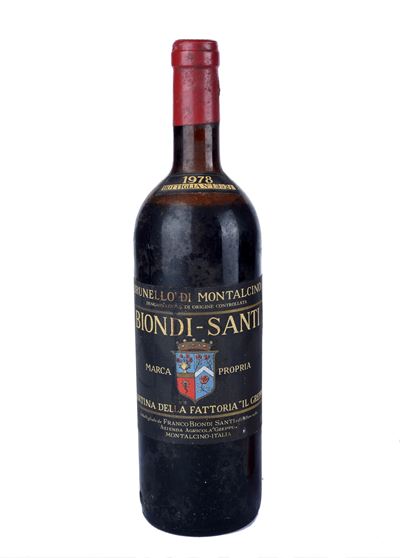 Brunello Biondi Santi Riserva 1978