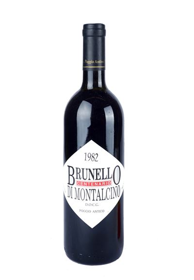 Brunello Poggio Antico Centenario 1982