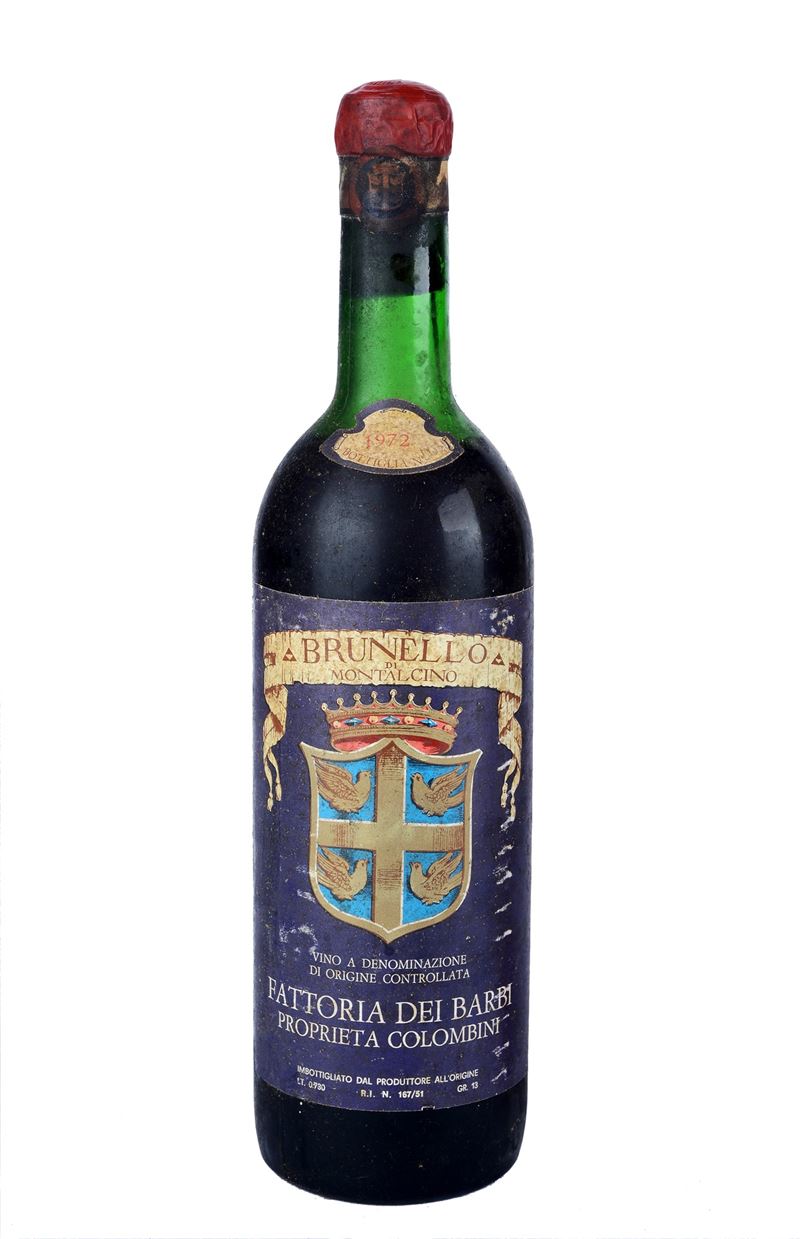 Brunello Fattoria Barbi 1972