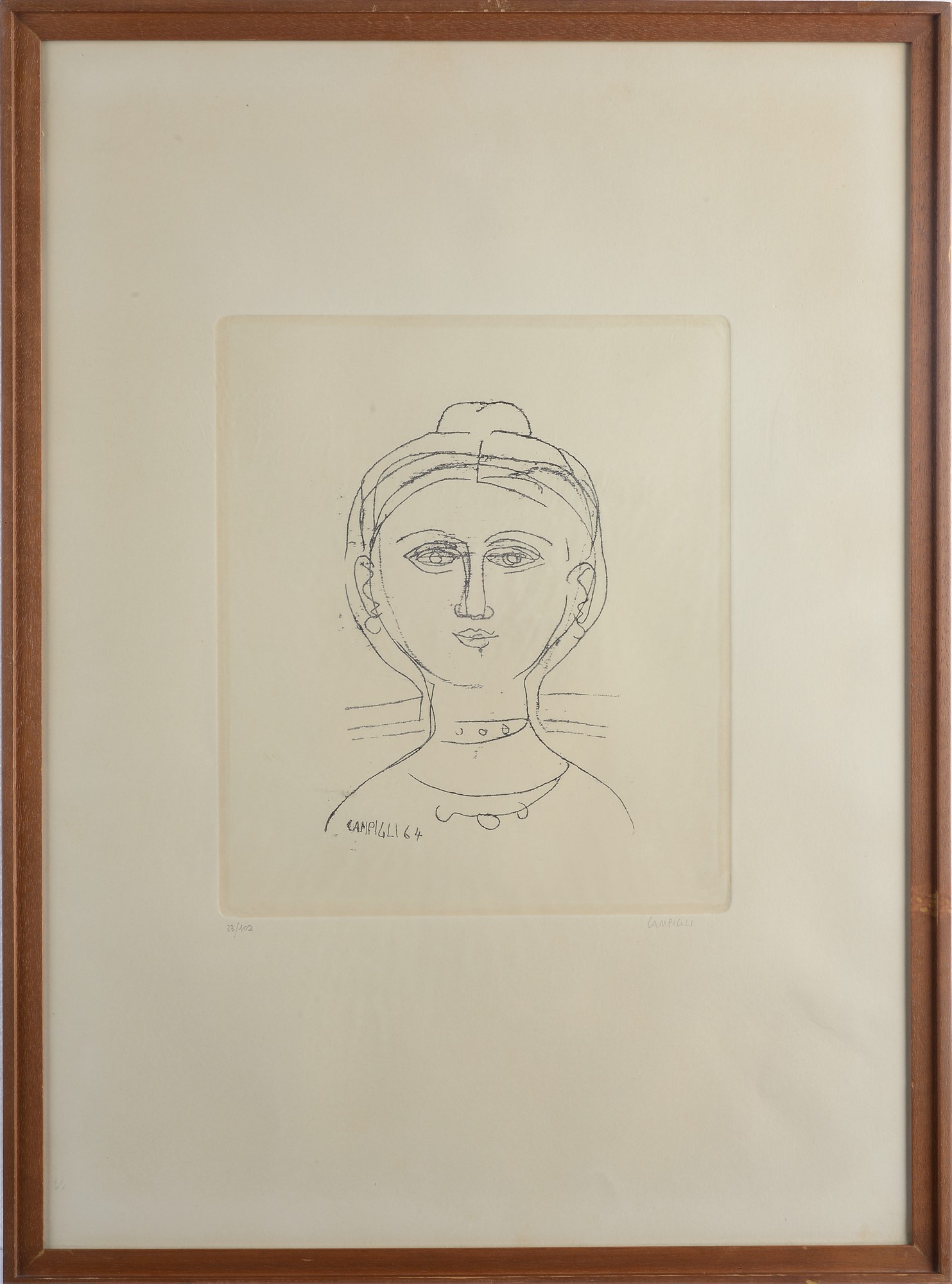 Massimo Campigli - Volto