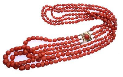 Collana Corallo Rosso