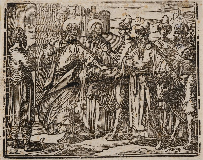 Luca Penni - Scena della Vita di San Marco