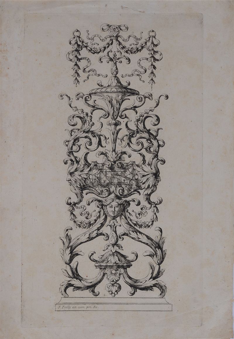 François De Poilly - Decorazioni a Grottesche