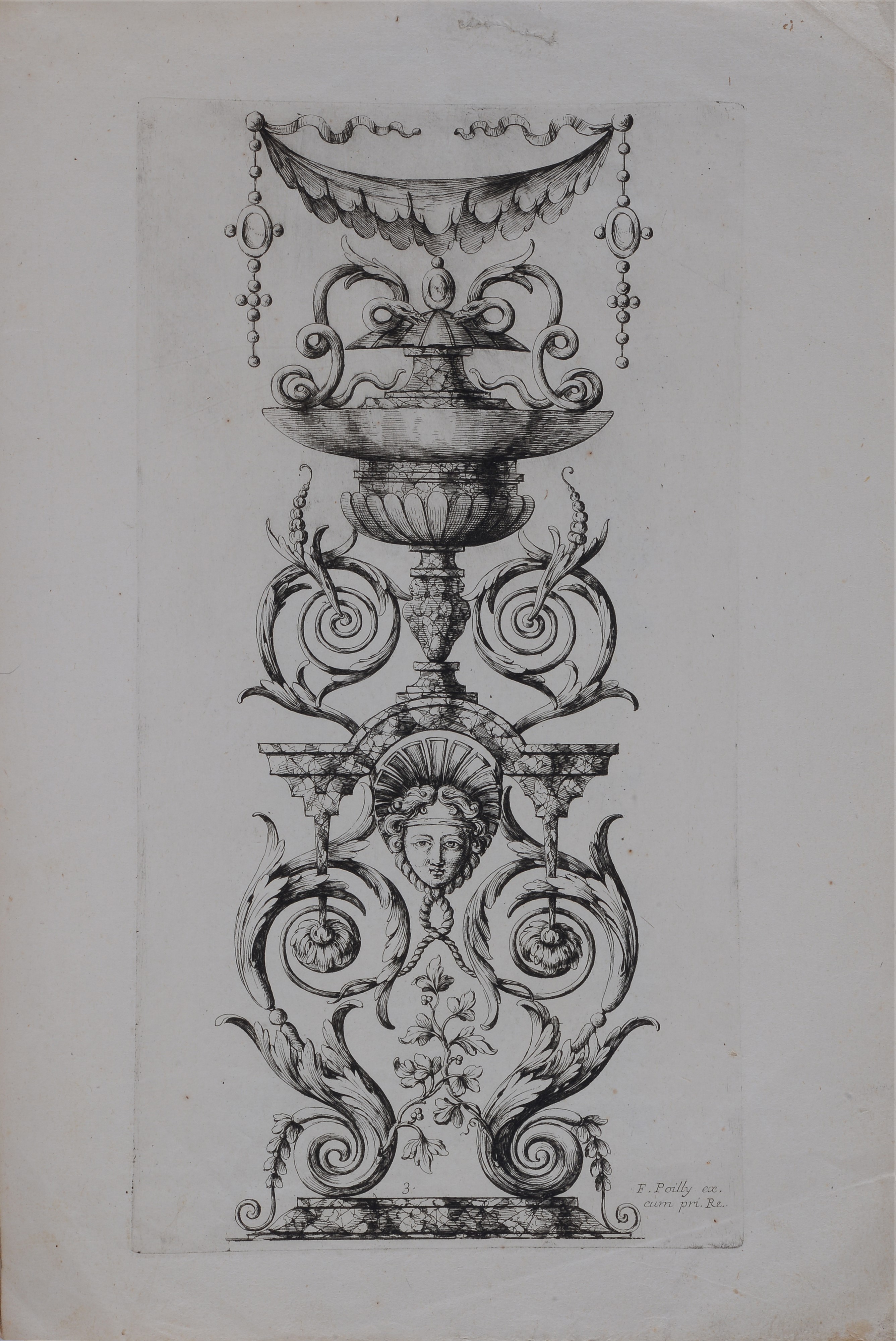 François De Poilly - Decorazioni a Grottesche