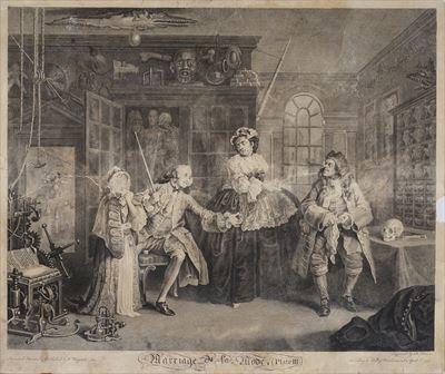 Marriage À la Mode (plate III)