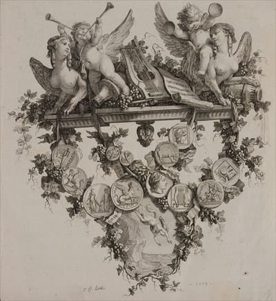 Sfingi e Putti