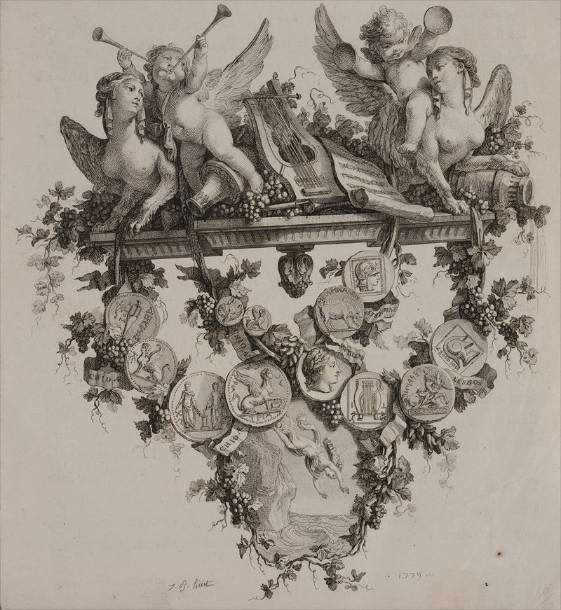 Jean-baptiste Huet - Sfingi e Putti