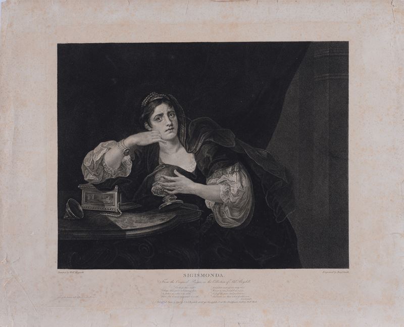 Benjamin Smith - Sigismonda (da William Hogarth)