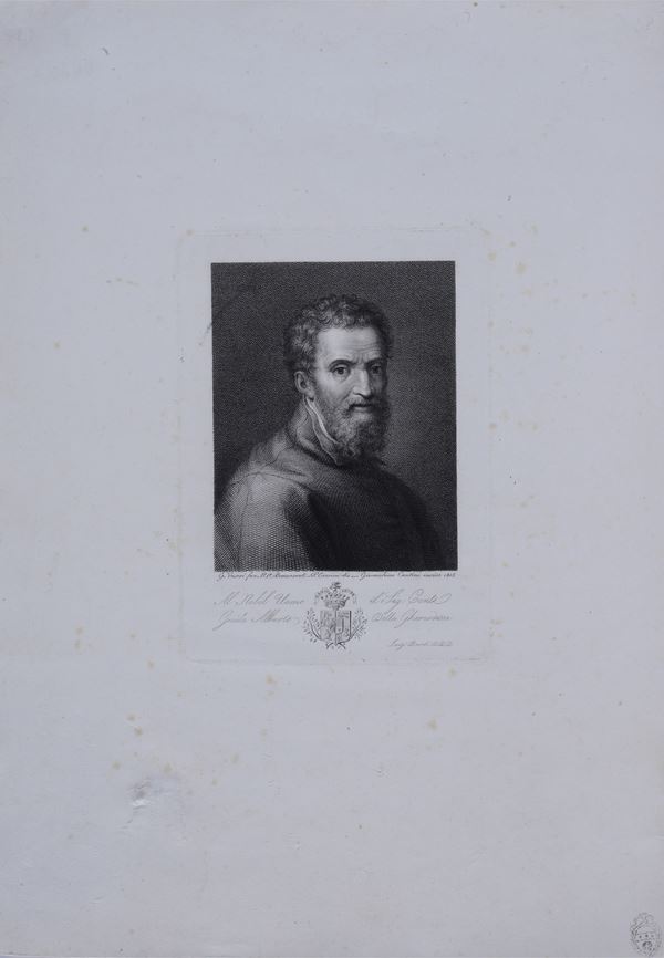 Giovacchino  Cantini - Michelangelo Buonarroti