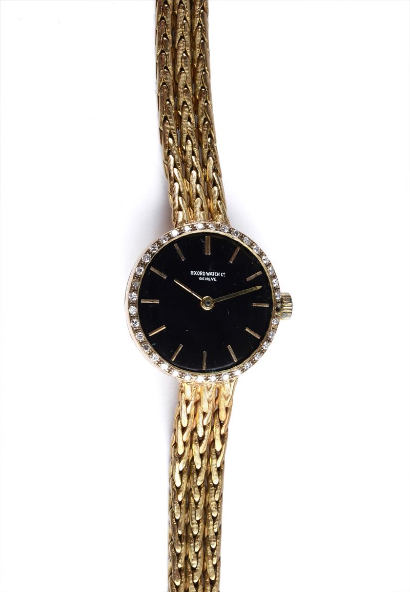 Orologio da Donna in Oro Giallo e Diamanti