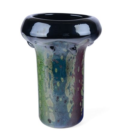 Vaso in Vetro Iridescente