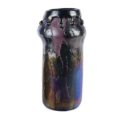 Vaso in Vetro Iridescente