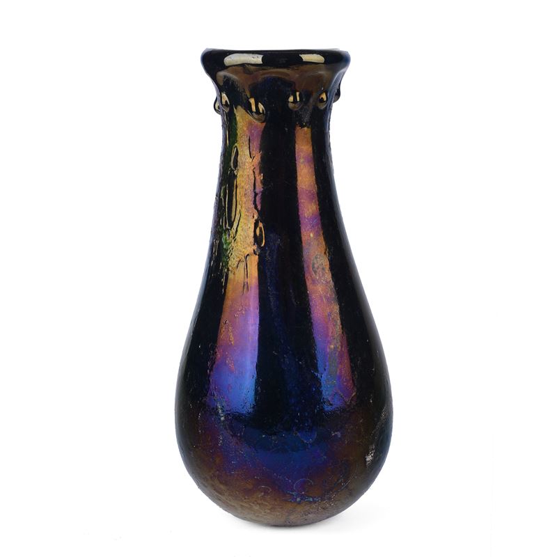 Vaso in Vetro Iridescente