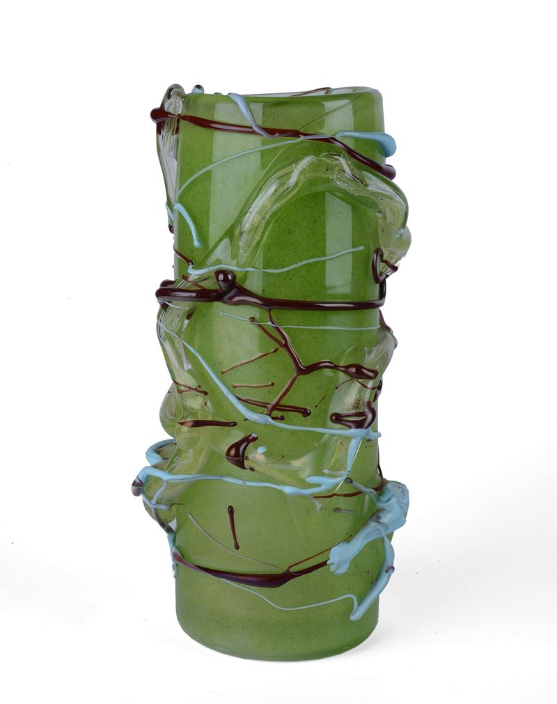 Grande Vaso in Vetro Pesante