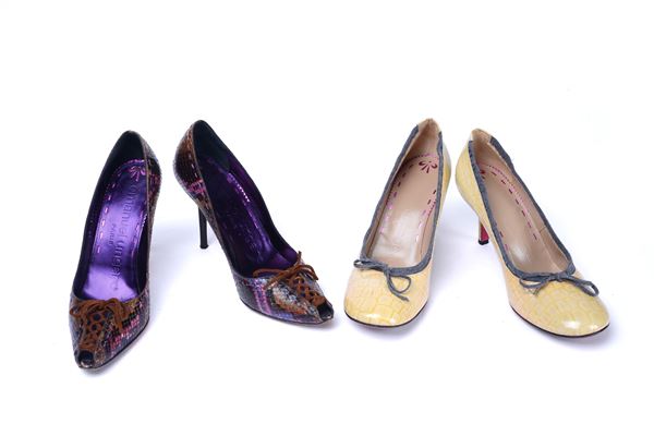 EMANUEL UNGARO - Due paia di scarpe