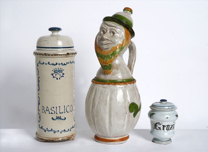 Lotto di Oggetti per la Casa in Ceramica