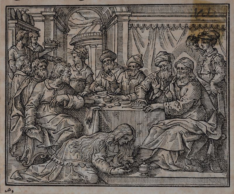 Maria Maddalena che Unge i Piedi a Cristo