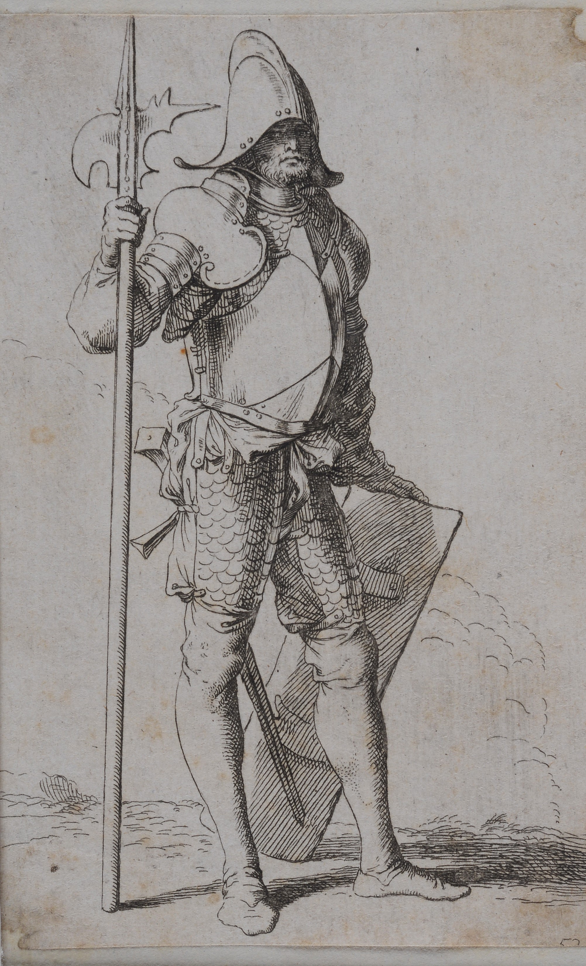 Salvator Rosa - Lotto Composto da 3 Incisioni