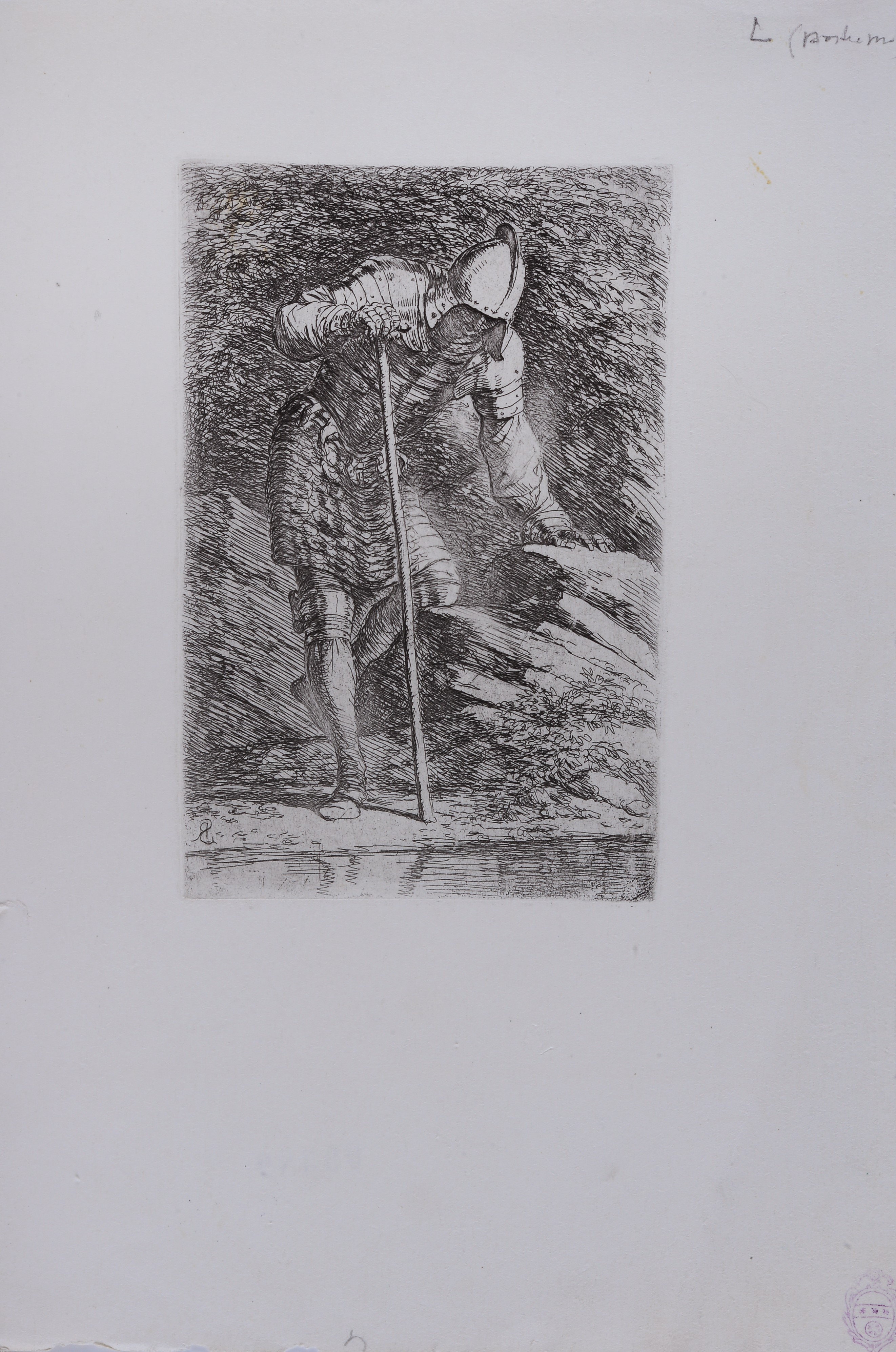 Salvator Rosa - Lotto Composto da 3 Incisioni