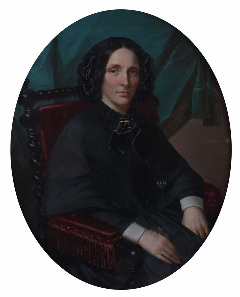 Théodore Fantin - Latour - Ritratto di Pauline D' Onzembray