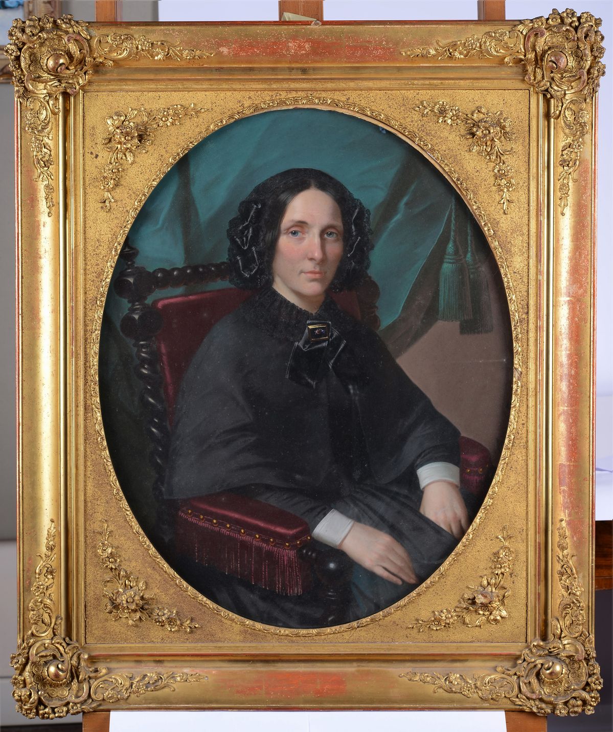 Théodore Fantin - Latour - Ritratto di Pauline D' Onzembray