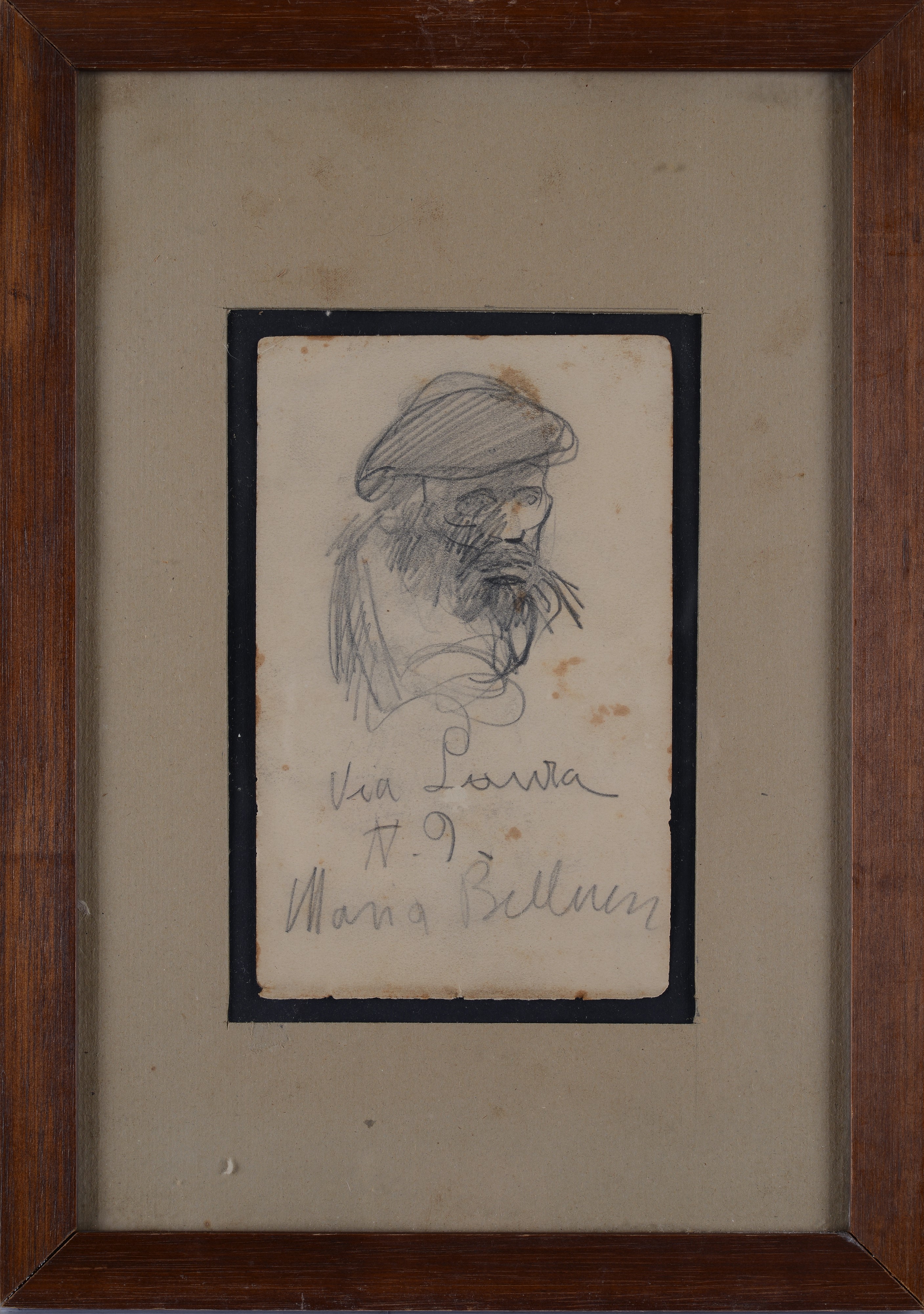 Lorenzo Viani - Uomo con Cappello