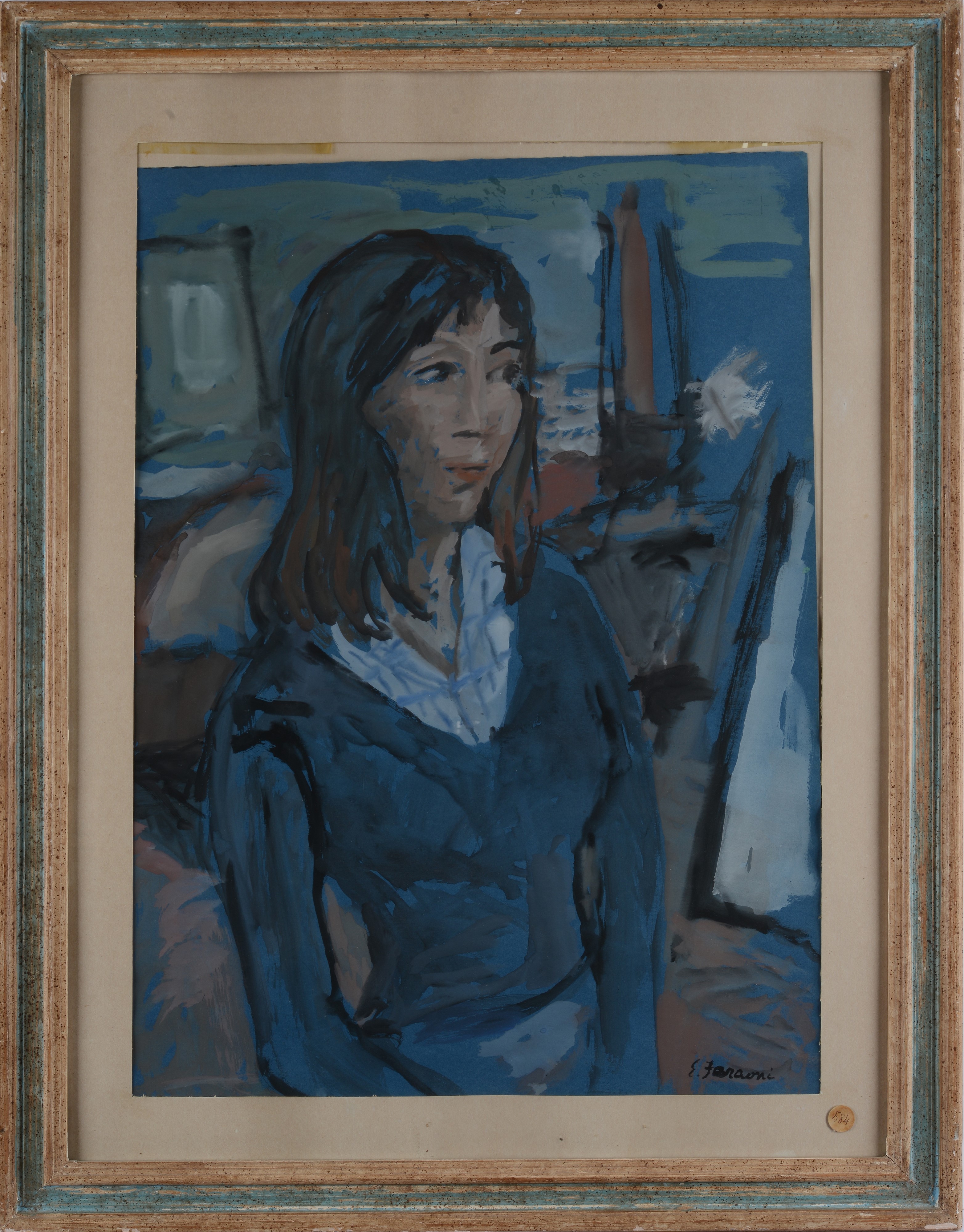 Enzo Faraoni - Ritratto di Ragazza