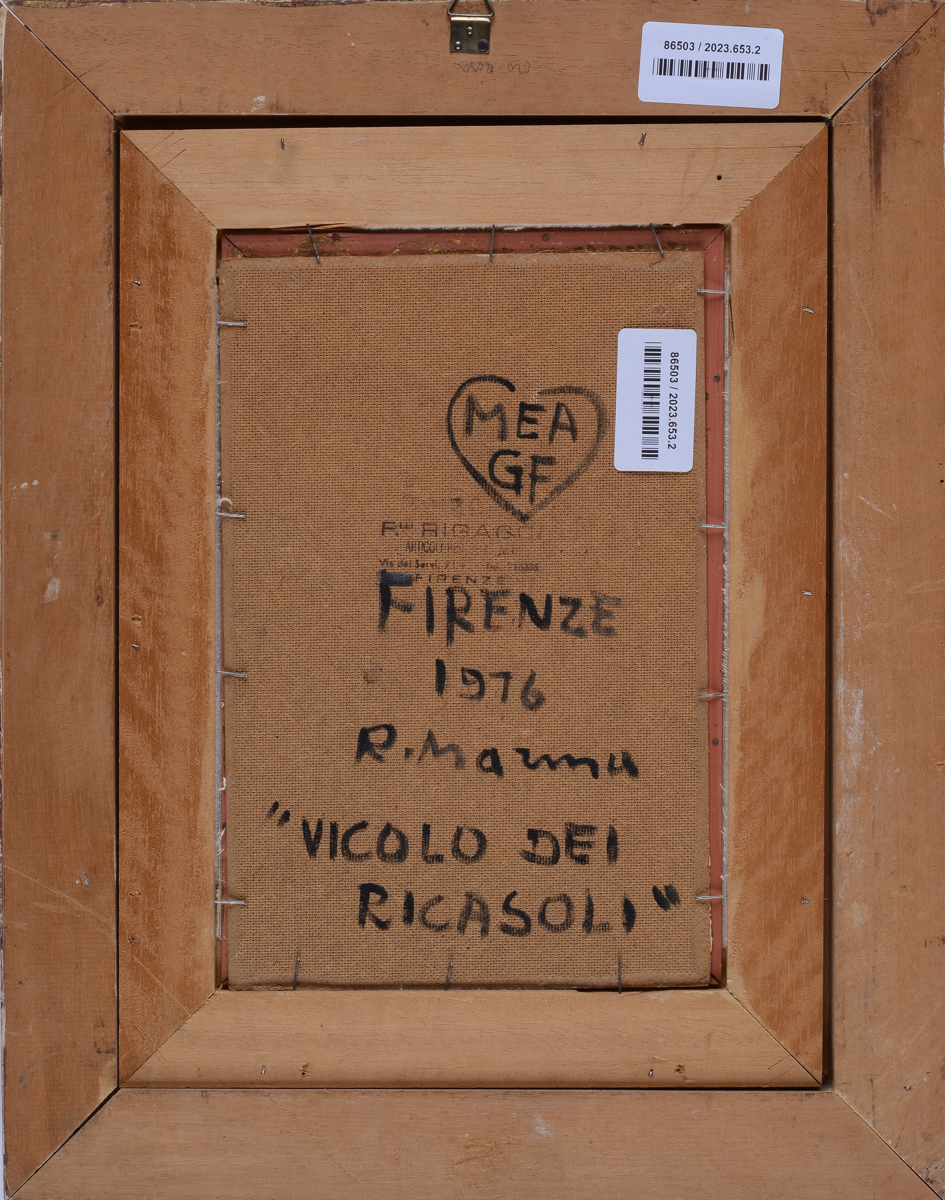 Rodolfo Marma - Vicolo dei Ricasoli