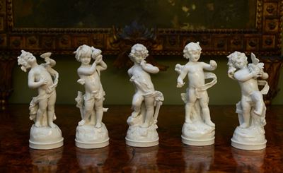 Putti in Porcellana