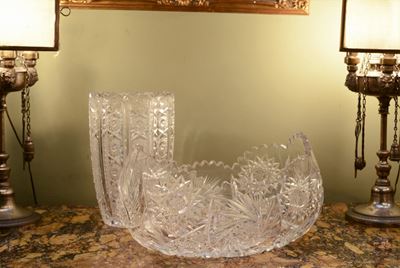 Centrotavola e Vaso in Cristallo