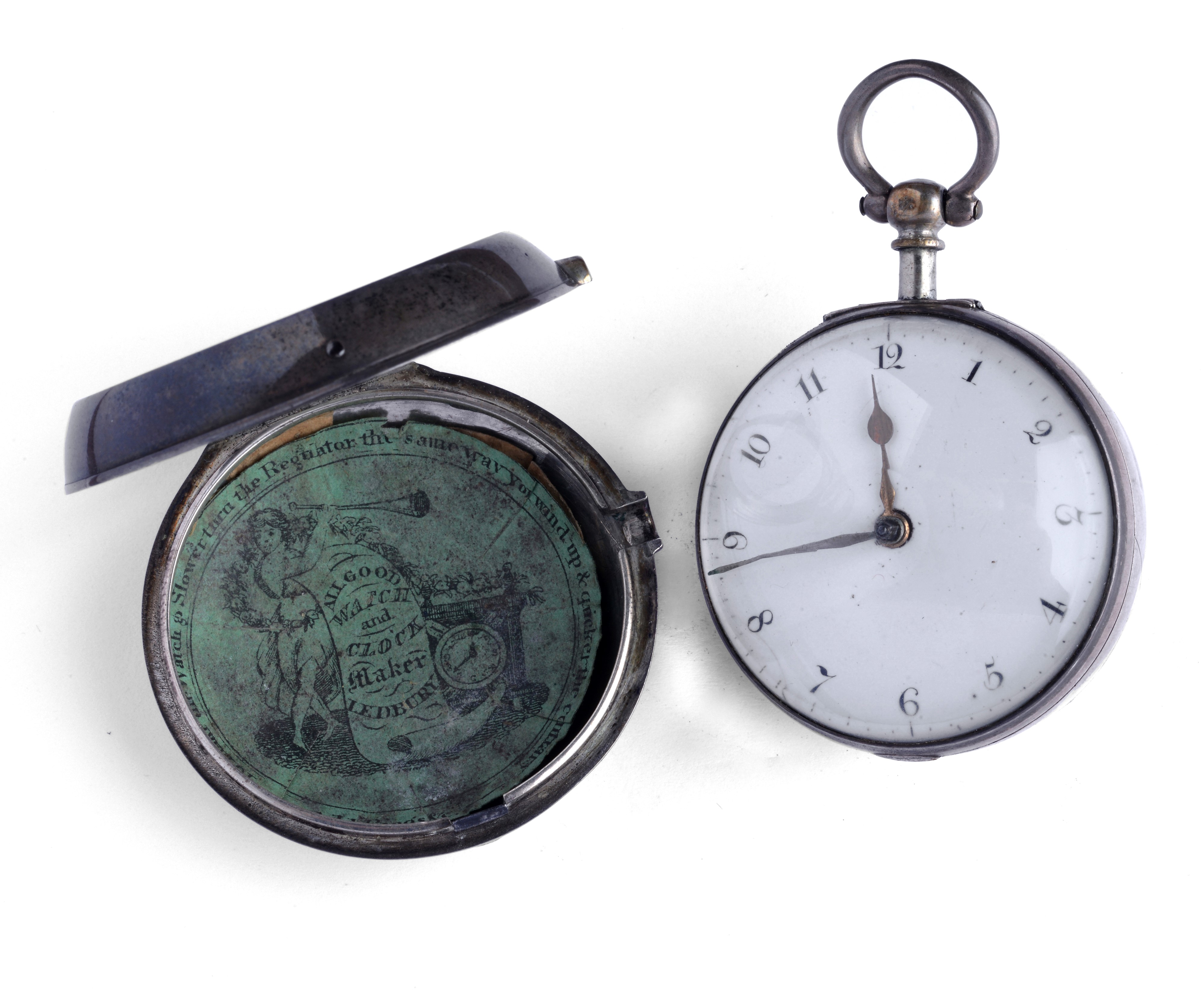 Orologio in Argento da Tasca