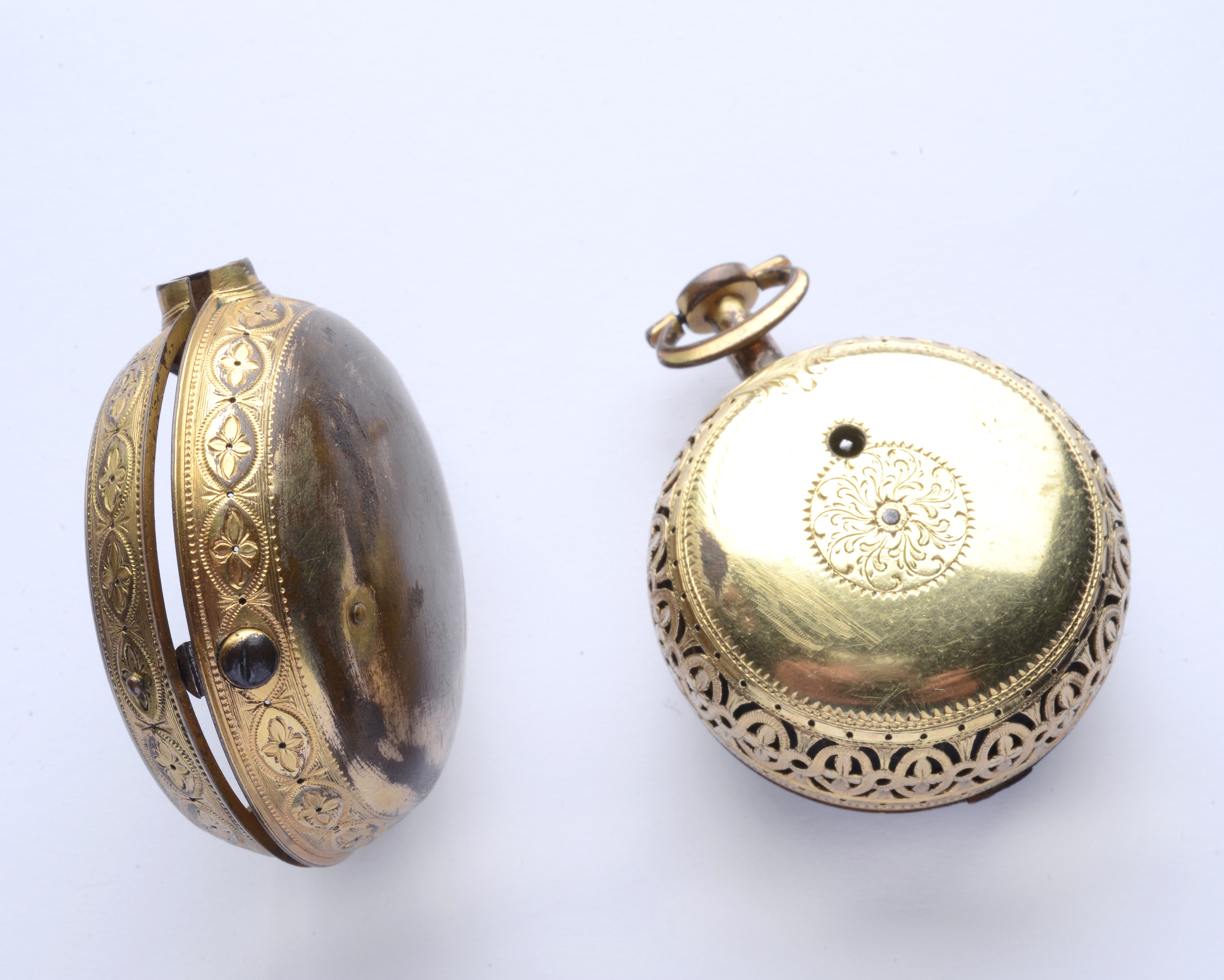 Orologio da Tasca in Metallo Dorato