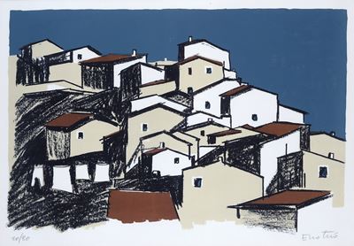 Paesaggio con Case