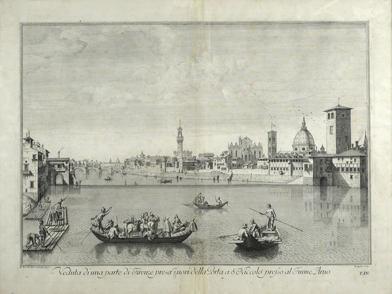Veduta di una Parte di Firenze Presa Fuor della Porta S. Niccolò