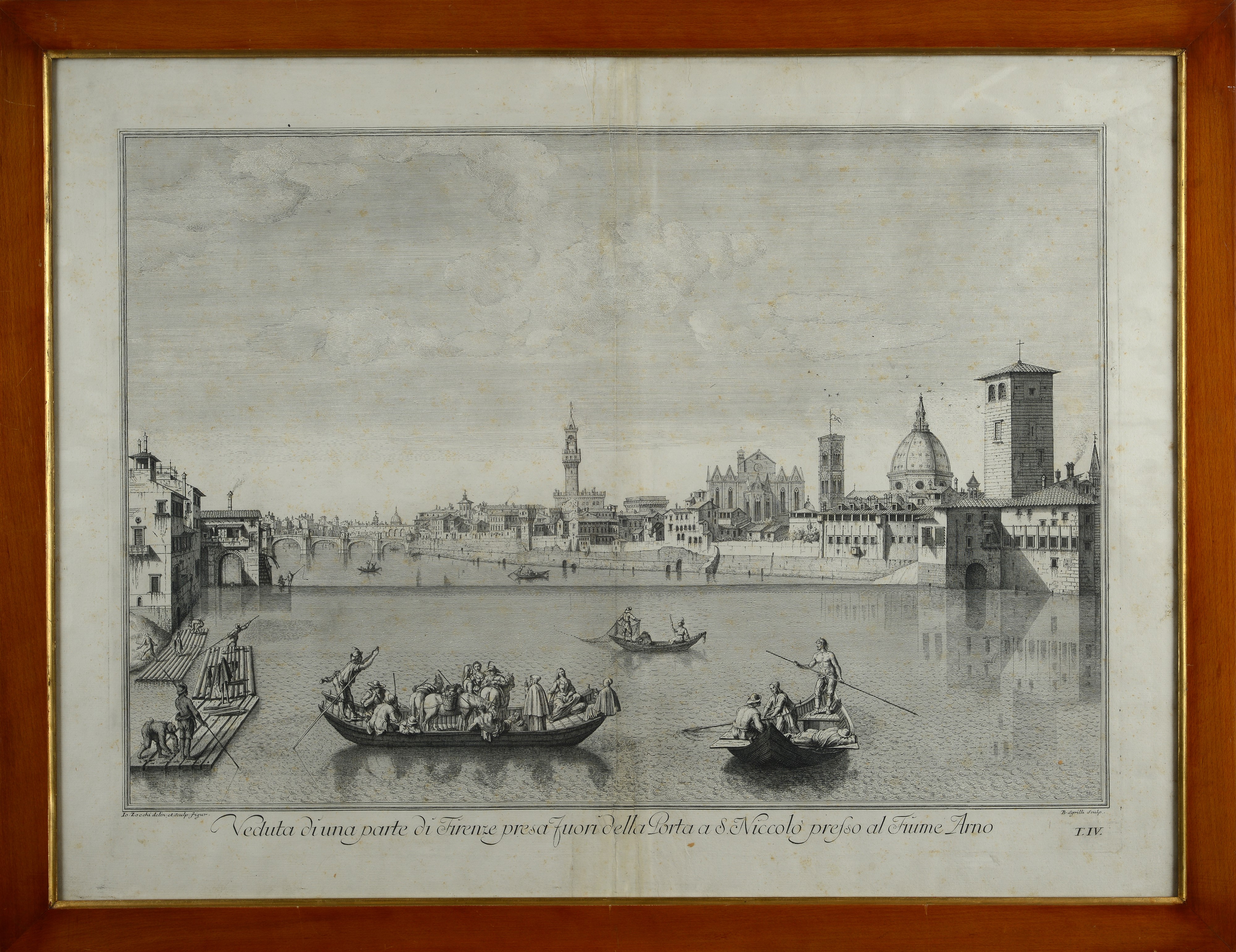 Veduta di una Parte di Firenze Presa Fuor della Porta S. Niccolò