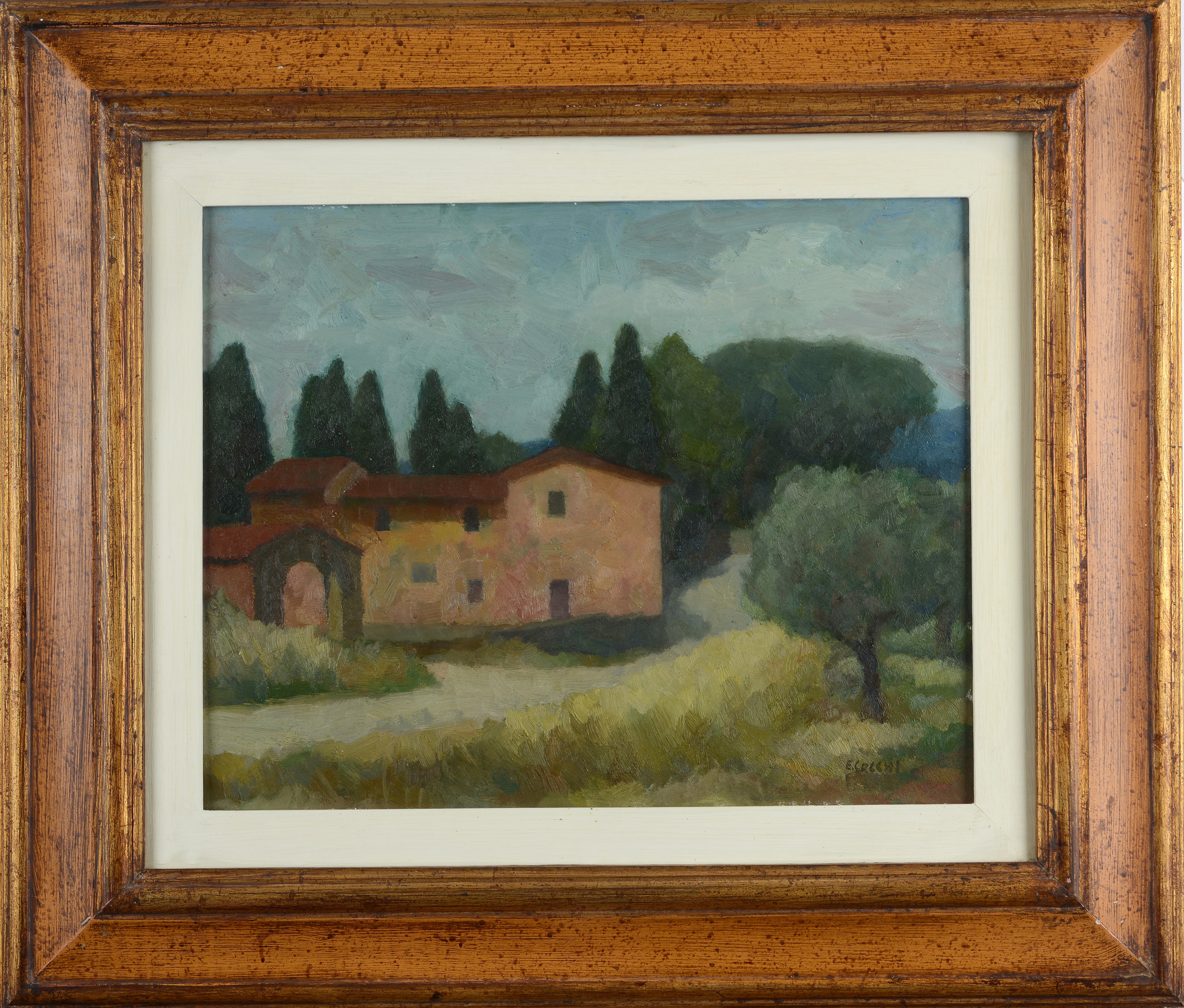 Ennio Cocchi - Paesaggio All'antella