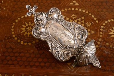Acquasantiera in Argento