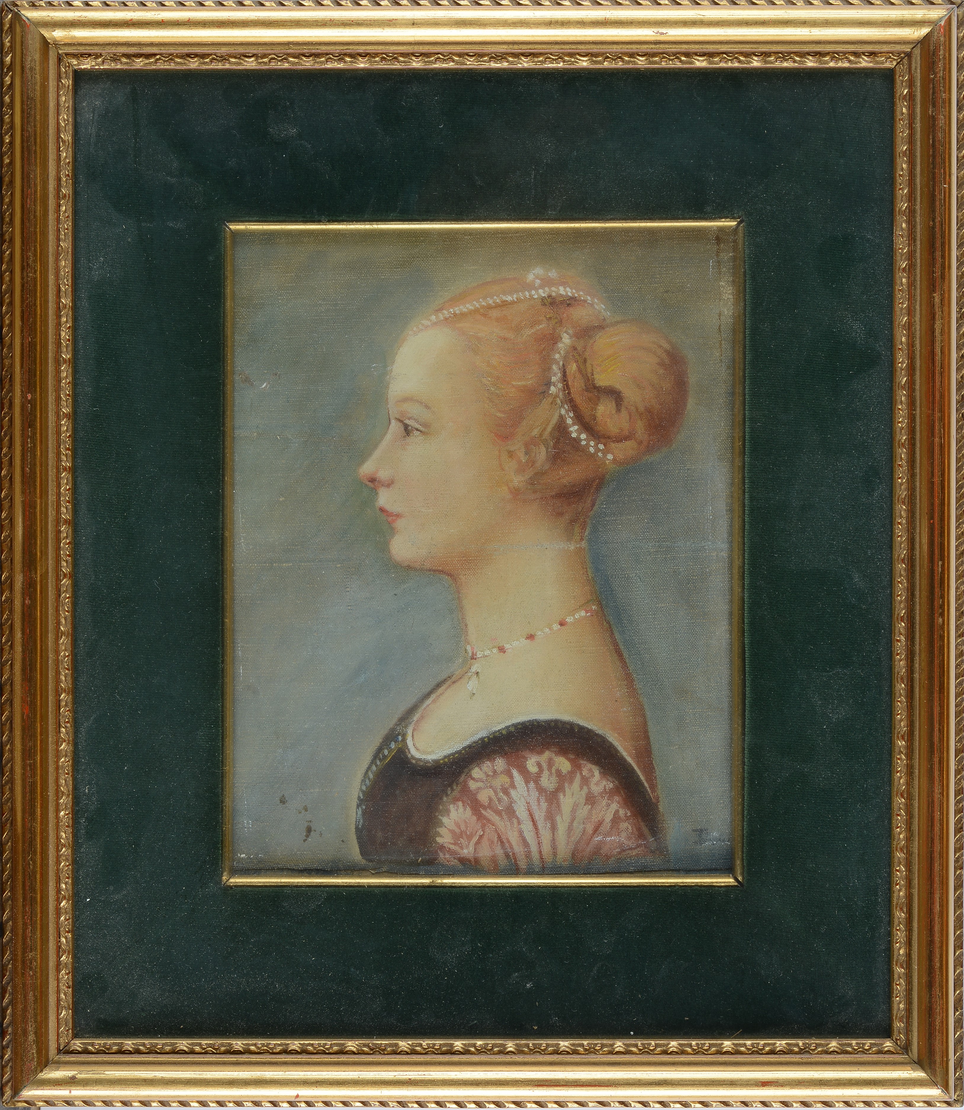 Ritratto di giovane dama (da Pollaiolo)