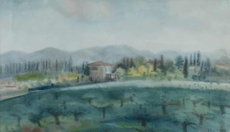 Anonimo, XX Sec. - Paesaggio