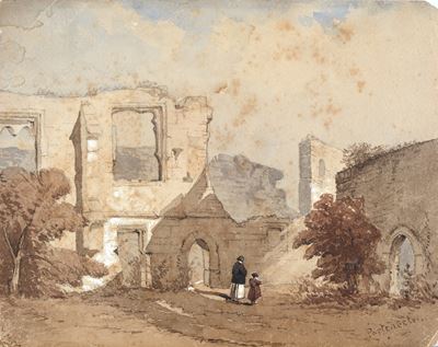 Paesaggio con Rovine e Figure