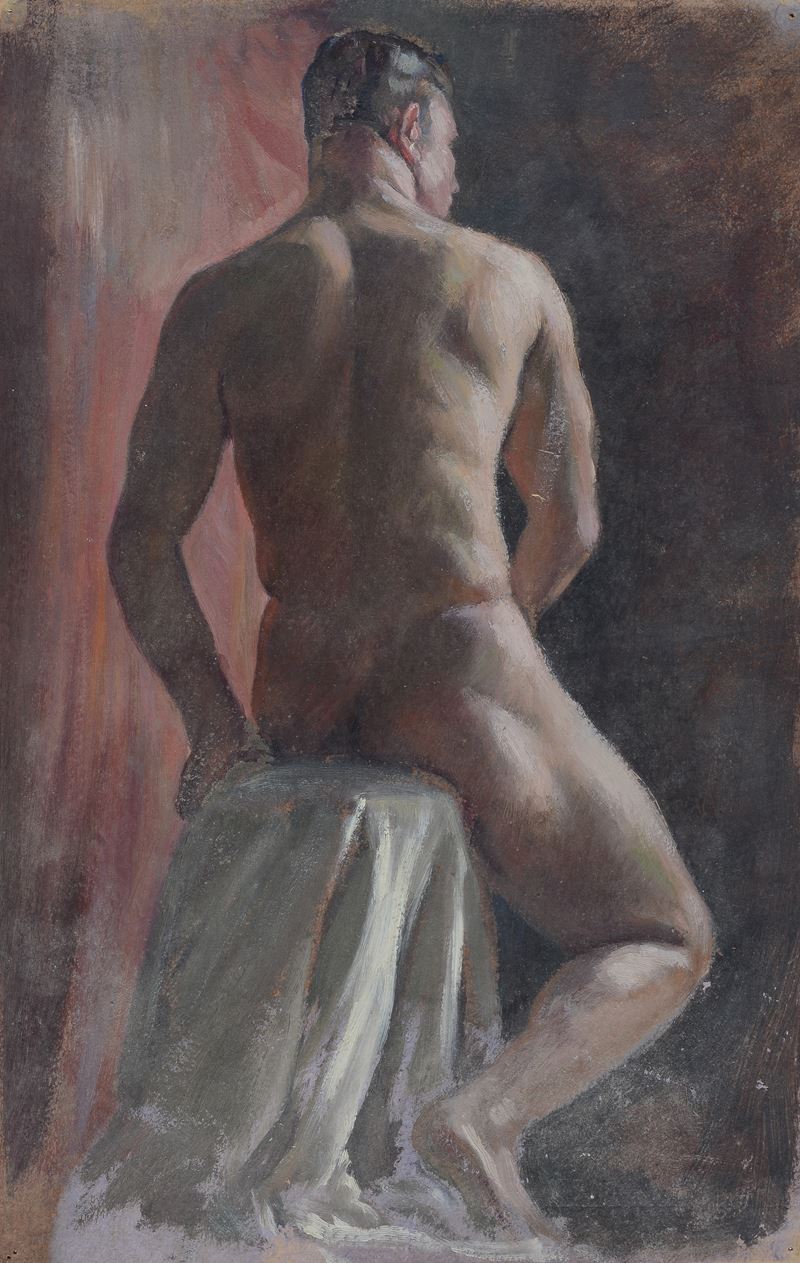 Anonimo, XX Sec. - Nudo Maschile (studio)