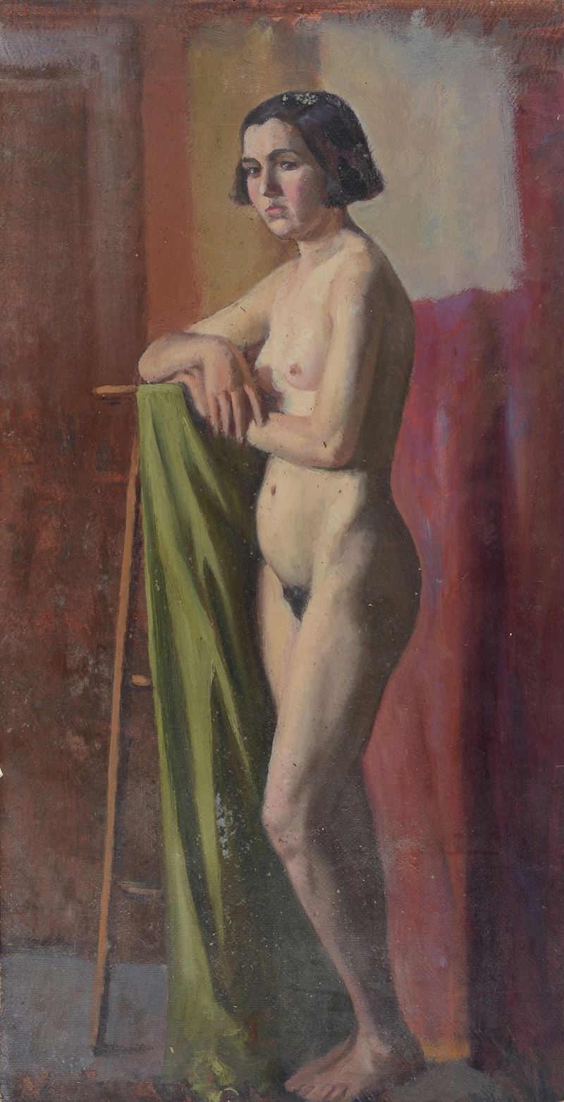 Anonimo, XX Sec. - Nudo Femminile (studio)