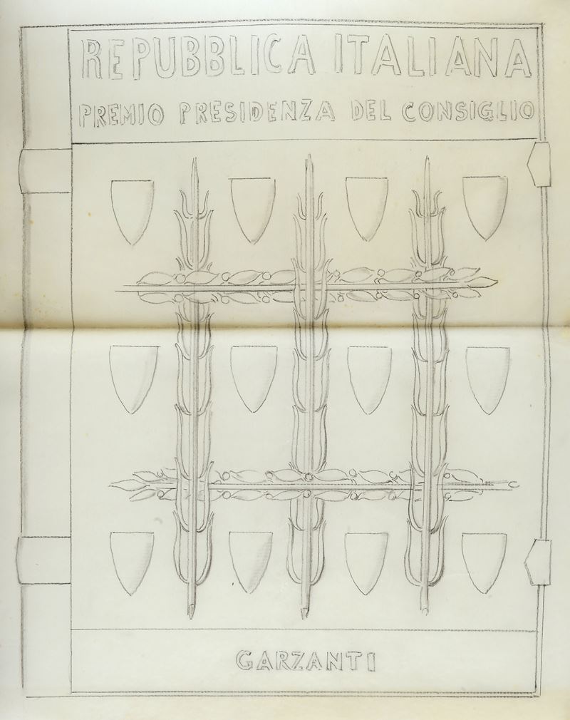 Mario Moschi - Studio per Premio Presidenza del Consiglio - Repubblica Italiana