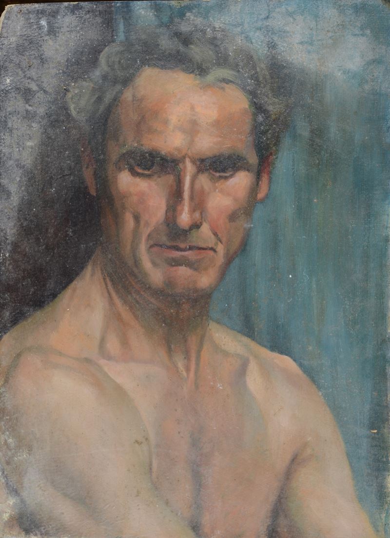 Anonimo, XX Sec. - Ritratto Maschile