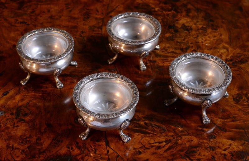 Quattro Salierine in Argento