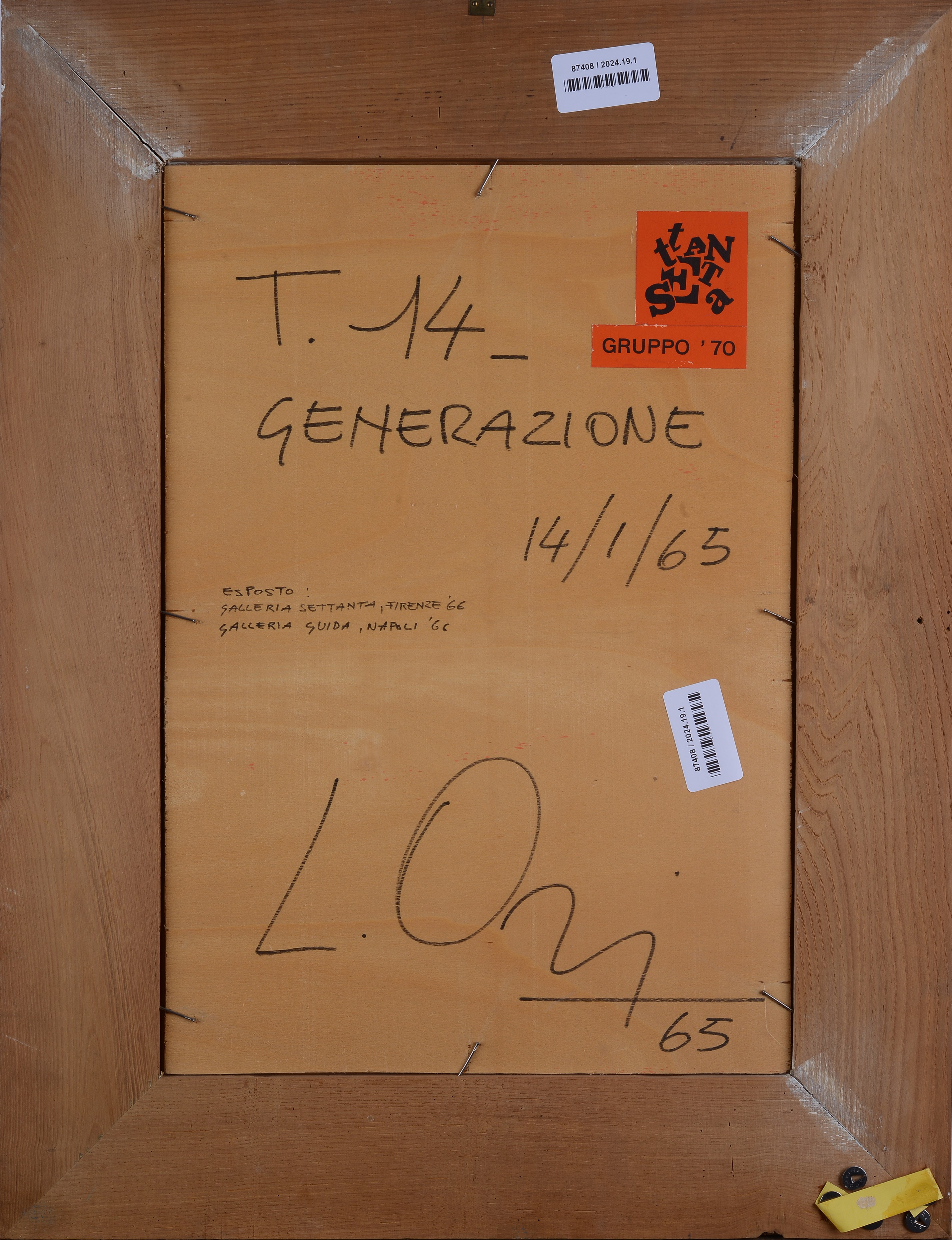 Luciano Ori - T 14 - Generazione