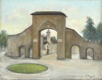 Veduta di Porta Romana