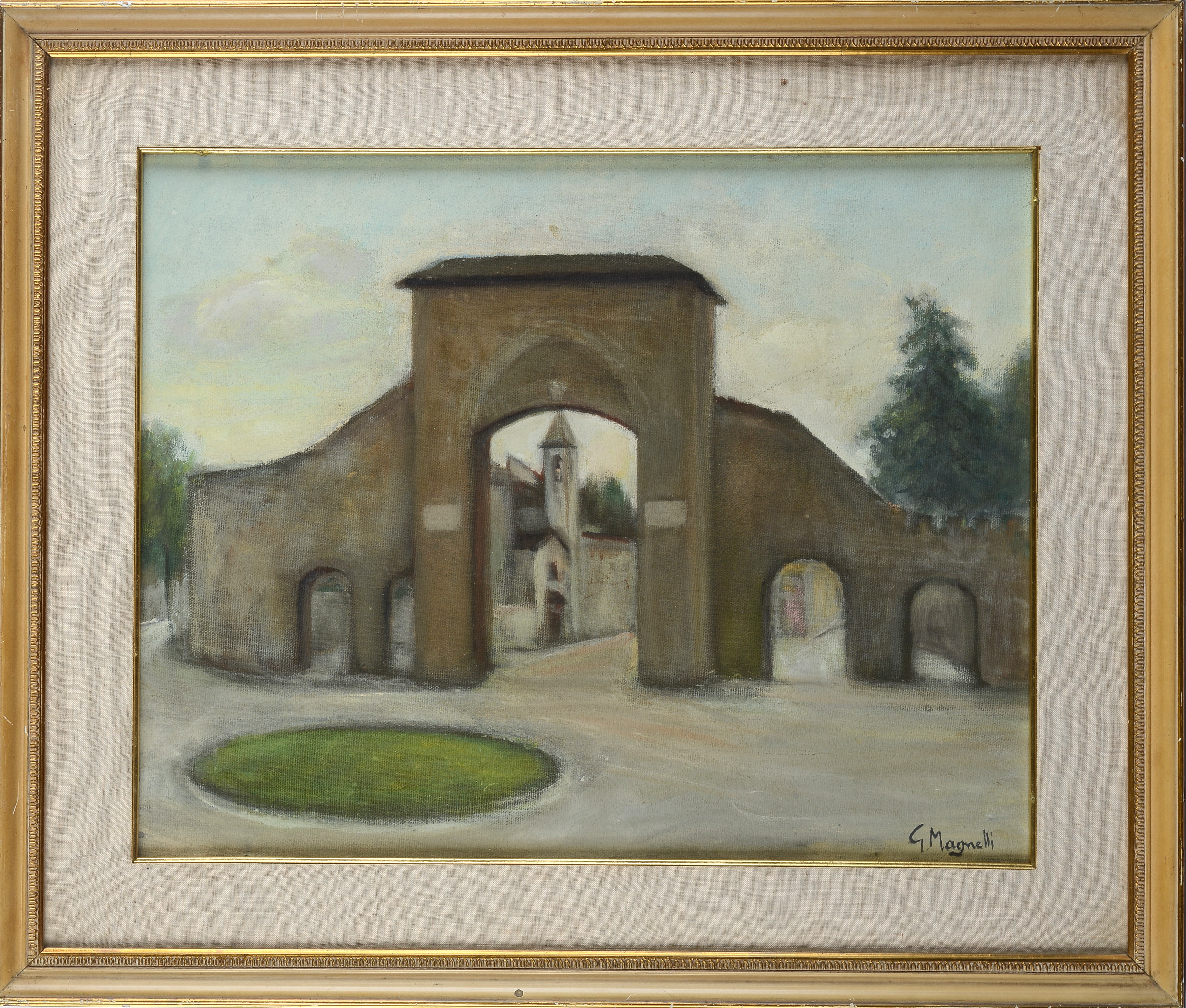 Veduta di Porta Romana