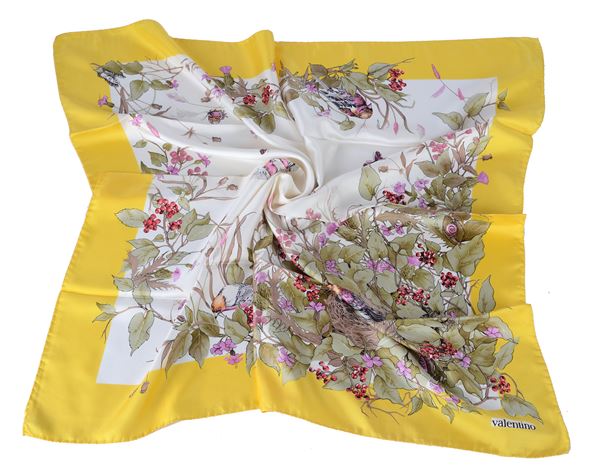 VALENTINO GARAVANI - Foulard in seta