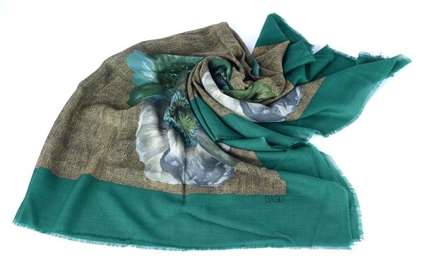 Grande foulard in cotone  - Asta FASHION VINTAGE - Pananti Online